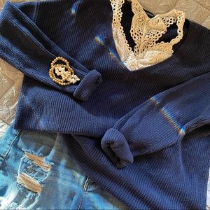 GAP Oversized navy Sweater